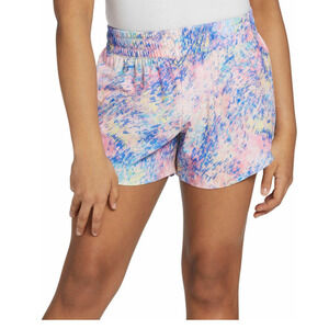 DSG girls stride shorts athletic wear color carnival confetti size XL NWT